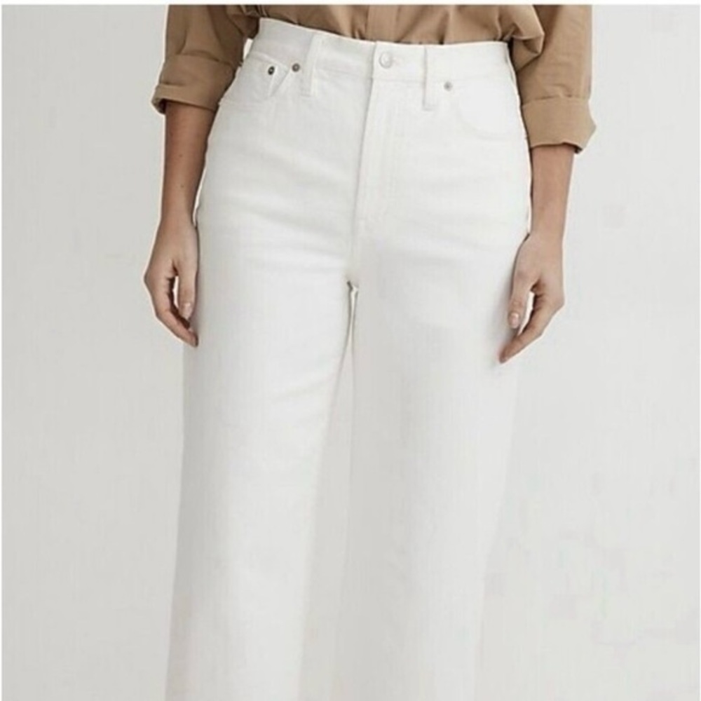 Madewell The Perfect Vintage Wide-leg Jean High Rise in Black Size 29.
